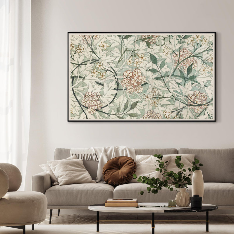 SIGNLEADER Botanical Greenery and Flowers Nature Vintage Extra Large ...